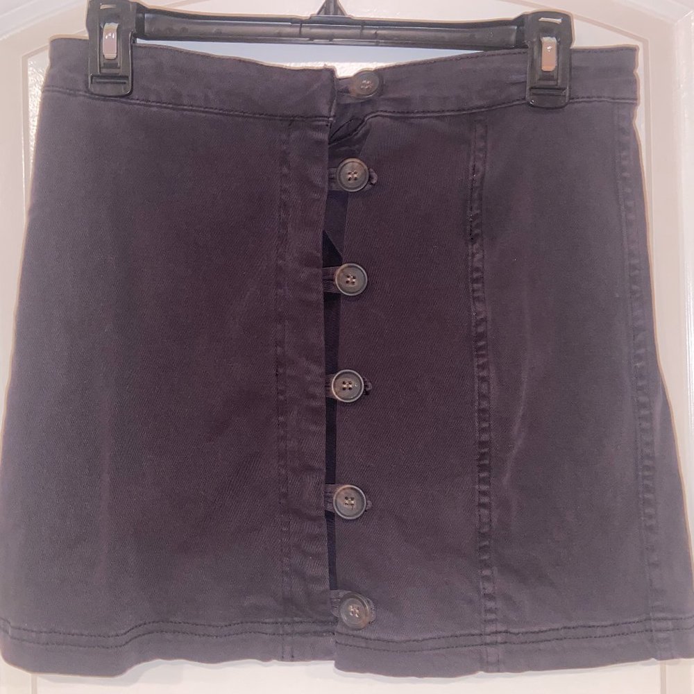 Altar'd state button up skirt Brown Size MEDIUM